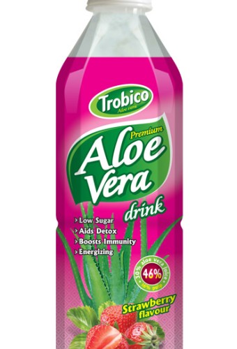 Trobico Aloe vera strawberry flavor pet bottle 500ml
